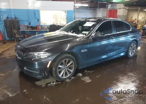 2014 BMW 528I xDrive из США, поврежденный, VIN WBA5A7C54ED618924
